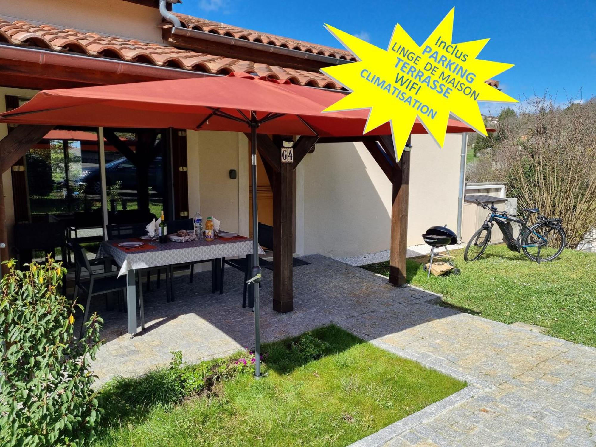 Les Hauts De Sarlat G4 - Clim Piscine Parking Wifi 2 Chambres Εξωτερικό φωτογραφία